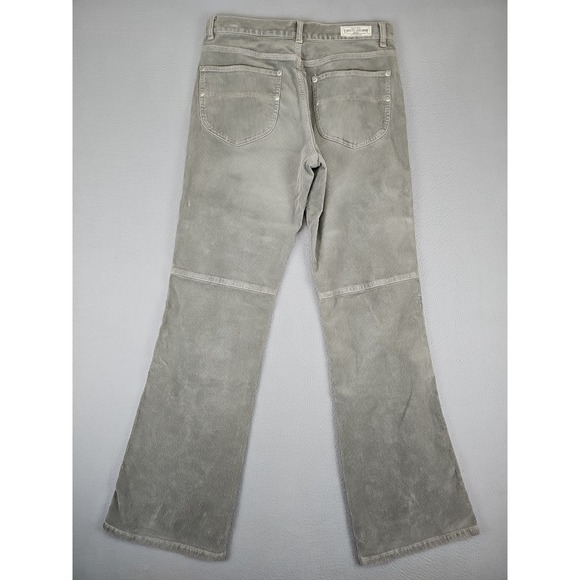 VTG Polo Jeans Company Ralph Lauren Corduroy Pants Women's 6 29x31 Gray Bootcut - Picture 5 of 7